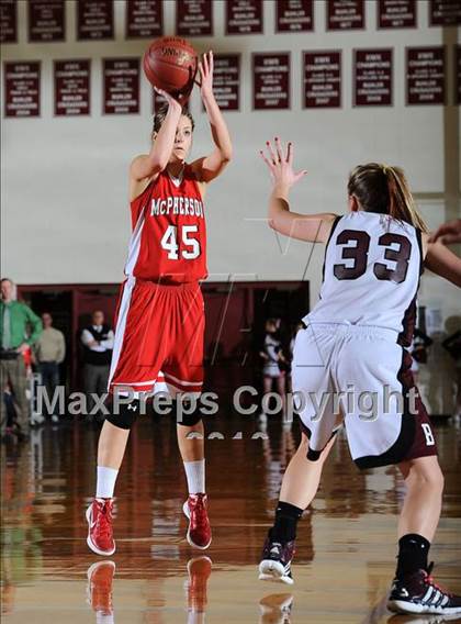 Thumbnail 1 in Buhler vs. McPherson (KSHSAA 4A Substate Semi-Final) photogallery.