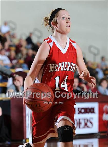 Thumbnail 2 in Buhler vs. McPherson (KSHSAA 4A Substate Semi-Final) photogallery.