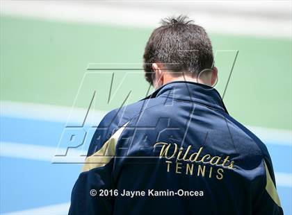 Thumbnail 3 in Foothill League Boys Tennis Championships photogallery.
