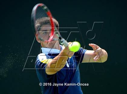 Thumbnail 1 in Foothill League Boys Tennis Championships photogallery.
