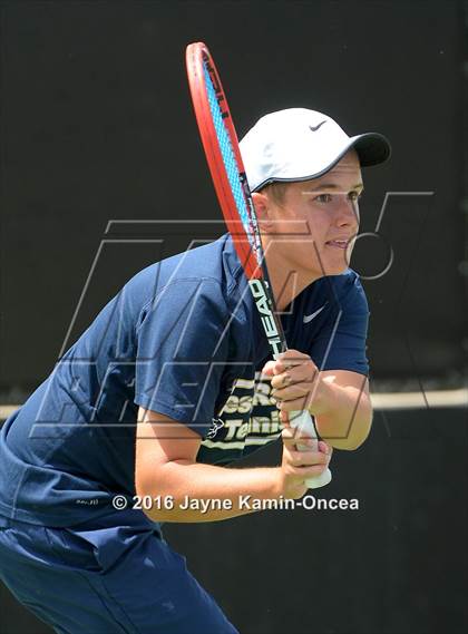 Thumbnail 1 in Foothill League Boys Tennis Championships photogallery.