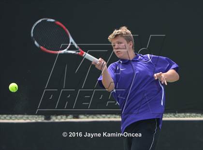 Thumbnail 1 in Foothill League Boys Tennis Championships photogallery.