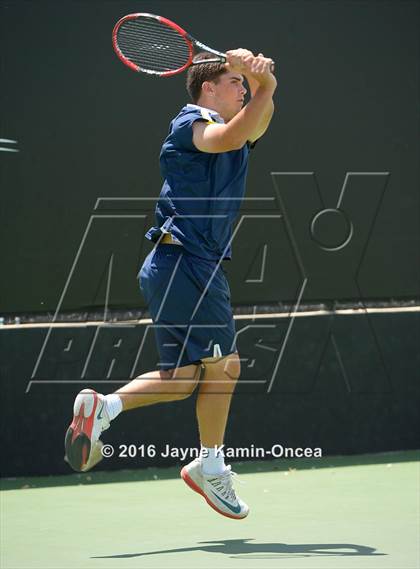 Thumbnail 3 in Foothill League Boys Tennis Championships photogallery.