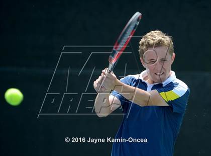 Thumbnail 1 in Foothill League Boys Tennis Championships photogallery.
