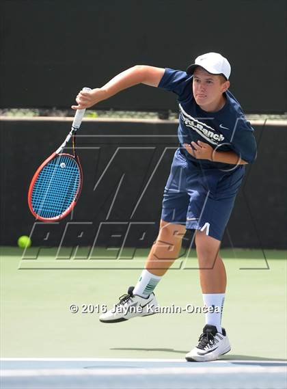 Thumbnail 3 in Foothill League Boys Tennis Championships photogallery.