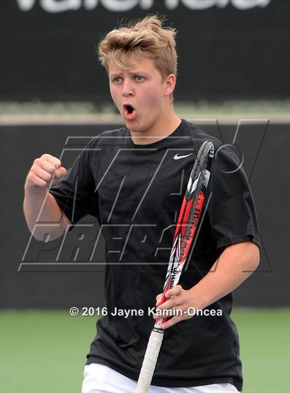 Thumbnail 2 in Foothill League Boys Tennis Championships photogallery.