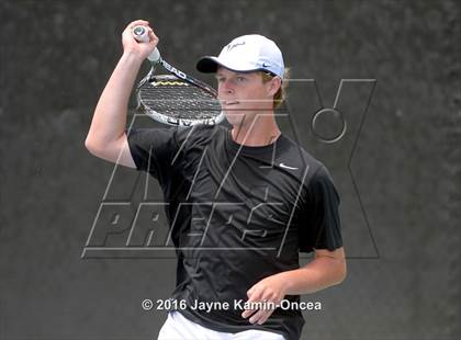 Thumbnail 3 in Foothill League Boys Tennis Championships photogallery.