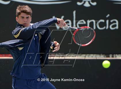 Thumbnail 2 in Foothill League Boys Tennis Championships photogallery.
