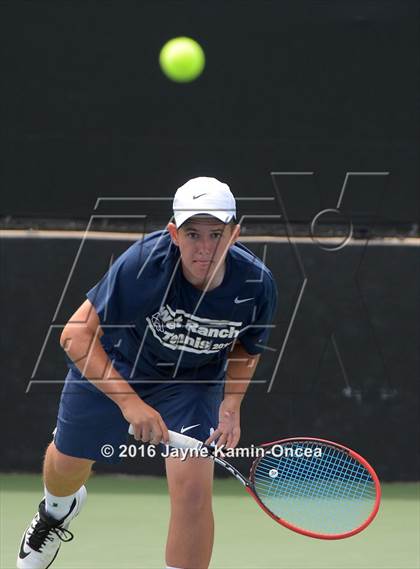 Thumbnail 1 in Foothill League Boys Tennis Championships photogallery.
