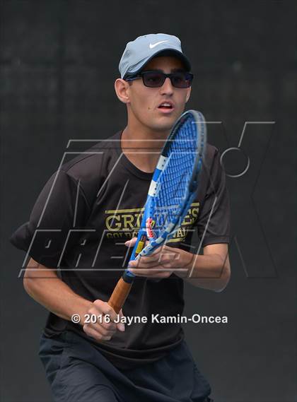 Thumbnail 2 in Foothill League Boys Tennis Championships photogallery.