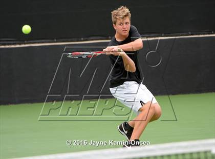 Thumbnail 1 in Foothill League Boys Tennis Championships photogallery.