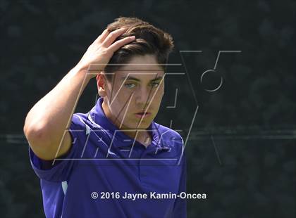 Thumbnail 1 in Foothill League Boys Tennis Championships photogallery.