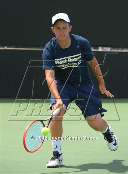 Thumbnail 1 in Foothill League Boys Tennis Championships photogallery.