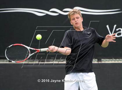 Thumbnail 2 in Foothill League Boys Tennis Championships photogallery.