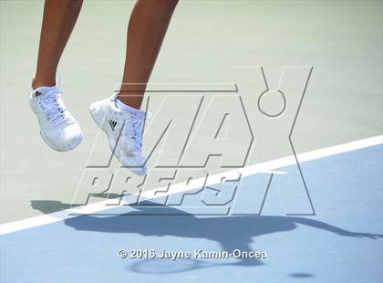 Thumbnail 3 in Foothill League Boys Tennis Championships photogallery.