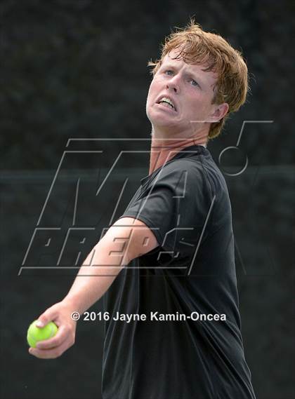 Thumbnail 2 in Foothill League Boys Tennis Championships photogallery.