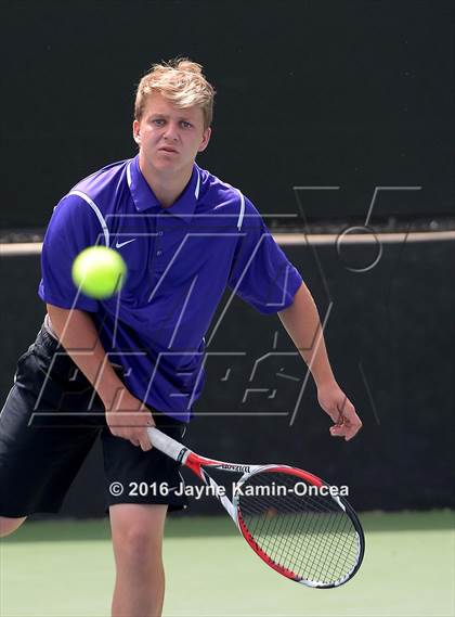 Thumbnail 2 in Foothill League Boys Tennis Championships photogallery.