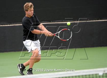 Thumbnail 2 in Foothill League Boys Tennis Championships photogallery.