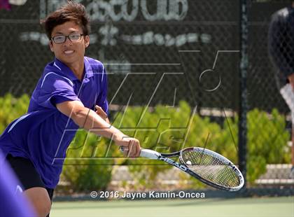 Thumbnail 3 in Foothill League Boys Tennis Championships photogallery.