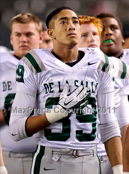 Thumbnail 2 in De La Salle vs. Westlake (CIF State Open Division Final) photogallery.