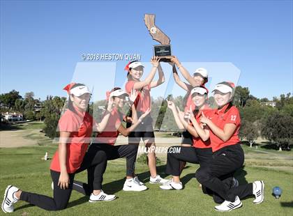 Thumbnail 2 in CIF State Girls Golf Finals photogallery.