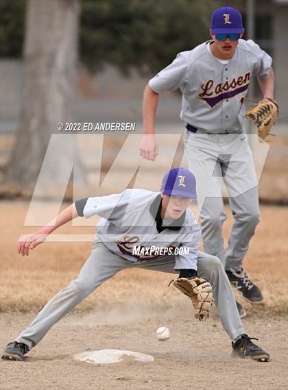Thumbnail 1 in Lassen vs Yerington (Yerington Tournament) photogallery.