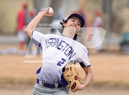 Thumbnail 1 in Lassen vs Yerington (Yerington Tournament) photogallery.