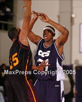 Thumbnail 3 in Cornerstone Christian vs. Encina (St. Hope Classic) photogallery.