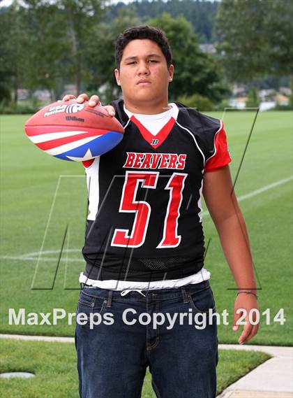 Thumbnail 2 in Ballard (USA Football/MaxPreps Media Day Event) photogallery.