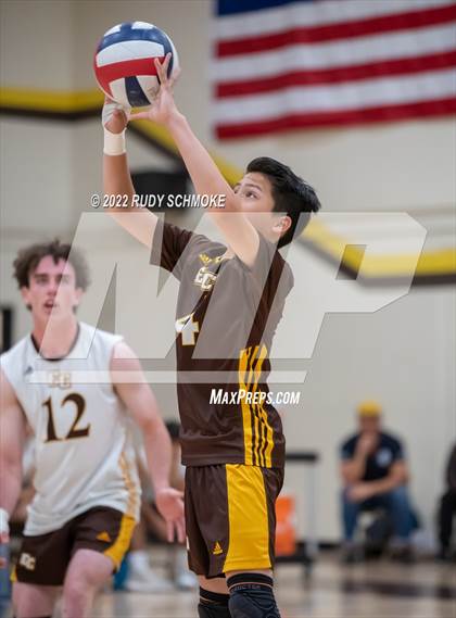 Thumbnail 1 in El Camino vs. Santa Fe Christian (CIF SDS Division II Playoffs) photogallery.