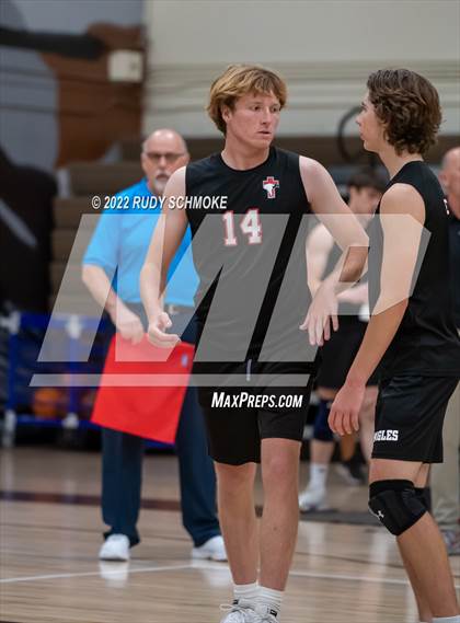 Thumbnail 2 in El Camino vs. Santa Fe Christian (CIF SDS Division II Playoffs) photogallery.
