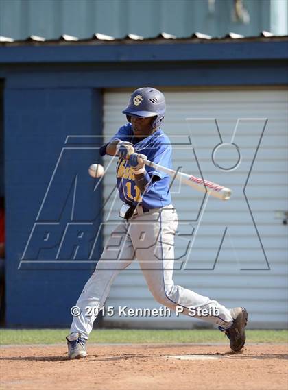Thumbnail 3 in Notre Dame vs St. Charles  Catholic (LHSAA 3A 2nd Round Playoff) photogallery.