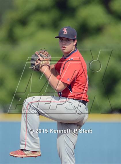 Thumbnail 3 in Notre Dame vs St. Charles  Catholic (LHSAA 3A 2nd Round Playoff) photogallery.