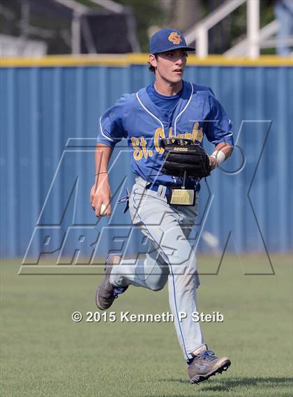 Thumbnail 2 in Notre Dame vs St. Charles  Catholic (LHSAA 3A 2nd Round Playoff) photogallery.