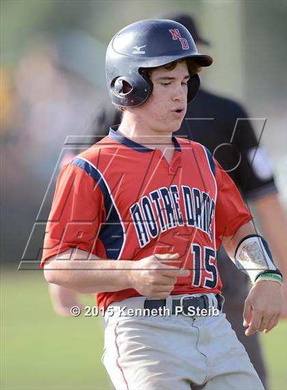 Thumbnail 1 in Notre Dame vs St. Charles  Catholic (LHSAA 3A 2nd Round Playoff) photogallery.