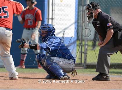 Thumbnail 2 in Notre Dame vs St. Charles  Catholic (LHSAA 3A 2nd Round Playoff) photogallery.