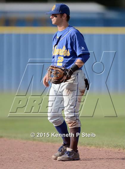 Thumbnail 2 in Notre Dame vs St. Charles  Catholic (LHSAA 3A 2nd Round Playoff) photogallery.