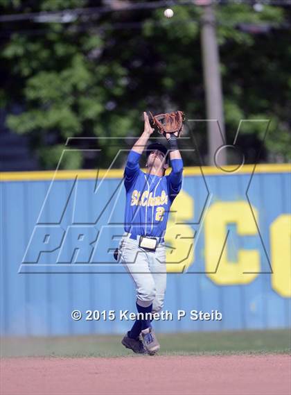 Thumbnail 3 in Notre Dame vs St. Charles  Catholic (LHSAA 3A 2nd Round Playoff) photogallery.