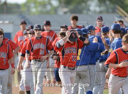 Thumbnail 3 in Notre Dame vs St. Charles  Catholic (LHSAA 3A 2nd Round Playoff) photogallery.
