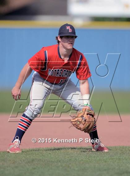 Thumbnail 1 in Notre Dame vs St. Charles  Catholic (LHSAA 3A 2nd Round Playoff) photogallery.