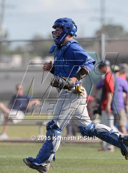 Thumbnail 3 in Notre Dame vs St. Charles  Catholic (LHSAA 3A 2nd Round Playoff) photogallery.