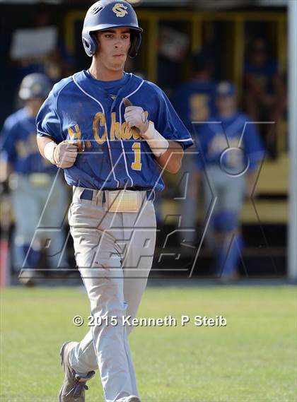 Thumbnail 2 in Notre Dame vs St. Charles  Catholic (LHSAA 3A 2nd Round Playoff) photogallery.