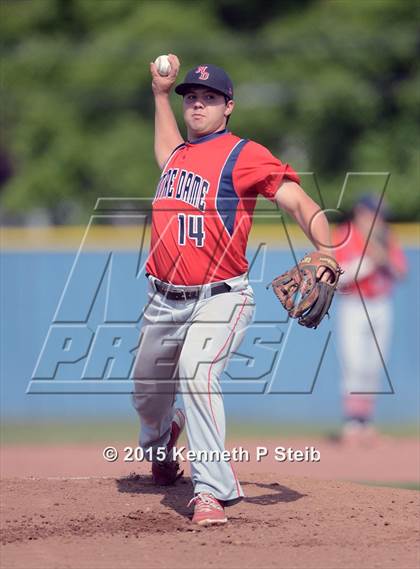 Thumbnail 1 in Notre Dame vs St. Charles  Catholic (LHSAA 3A 2nd Round Playoff) photogallery.