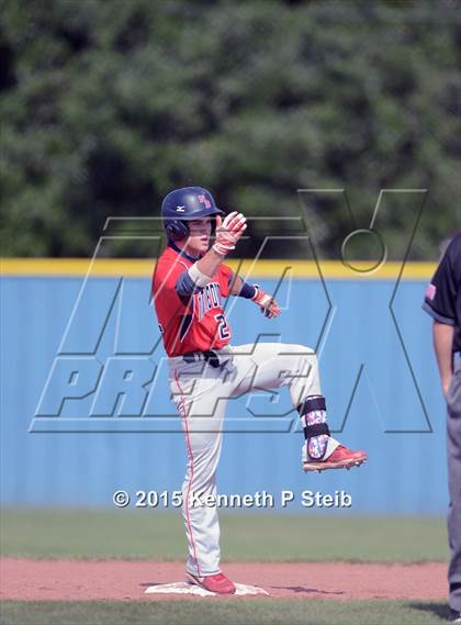 Thumbnail 2 in Notre Dame vs St. Charles  Catholic (LHSAA 3A 2nd Round Playoff) photogallery.