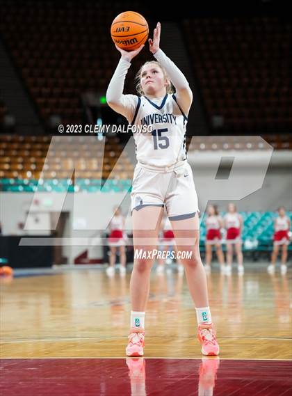 Thumbnail 2 in University vs Eaton (CHSAA Girls 4A Great 8) photogallery.