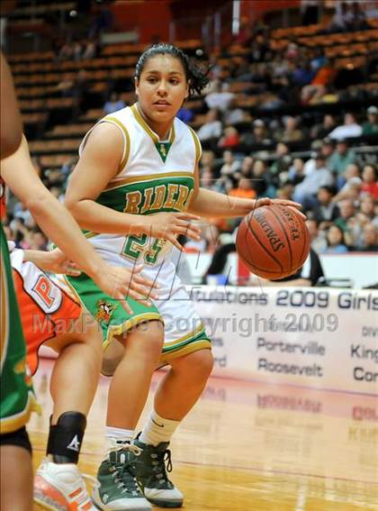 Thumbnail 3 in Porterville vs. Roosevelt (CIF CS D3 Final) photogallery.
