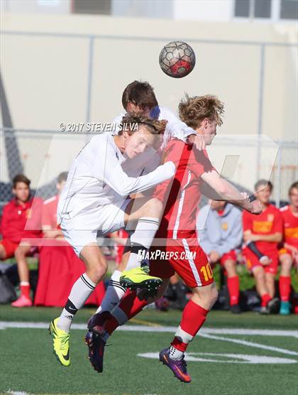 Thumbnail 1 in Cathedral Catholic vs. Point Loma (CIF SDS Open Division Quarterfinal) photogallery.