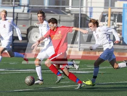 Thumbnail 1 in Cathedral Catholic vs. Point Loma (CIF SDS Open Division Quarterfinal) photogallery.