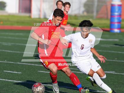 Thumbnail 1 in Cathedral Catholic vs. Point Loma (CIF SDS Open Division Quarterfinal) photogallery.
