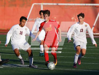 Thumbnail 2 in Cathedral Catholic vs. Point Loma (CIF SDS Open Division Quarterfinal) photogallery.
